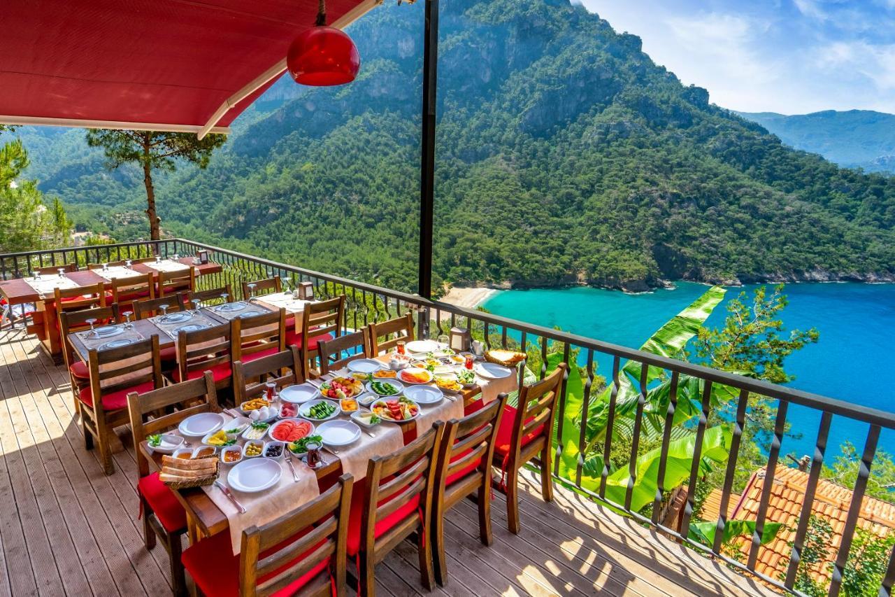フェティエ Manzara Bungalow Bed & Breakfast エクステリア 写真
