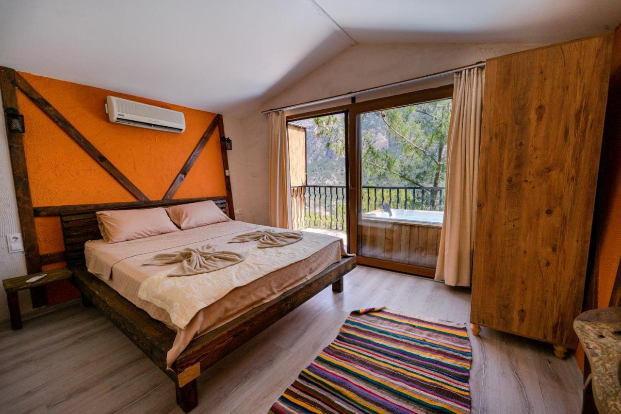 フェティエ Manzara Bungalow Bed & Breakfast エクステリア 写真