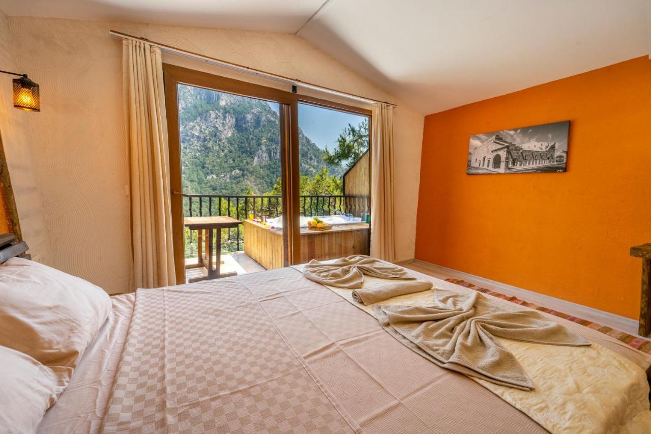 フェティエ Manzara Bungalow Bed & Breakfast エクステリア 写真