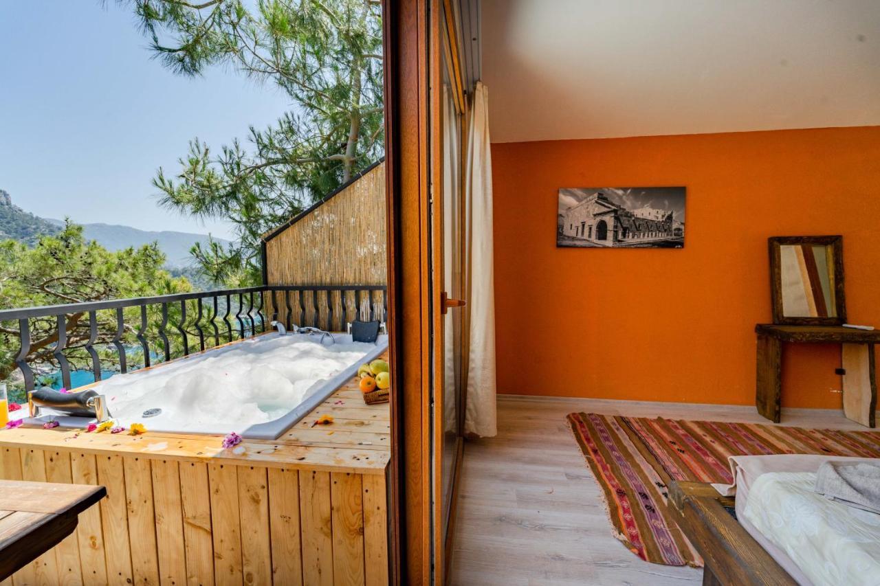 フェティエ Manzara Bungalow Bed & Breakfast エクステリア 写真