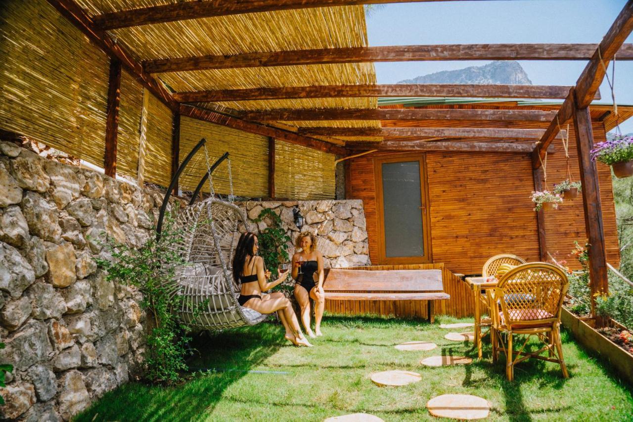 フェティエ Manzara Bungalow Bed & Breakfast エクステリア 写真