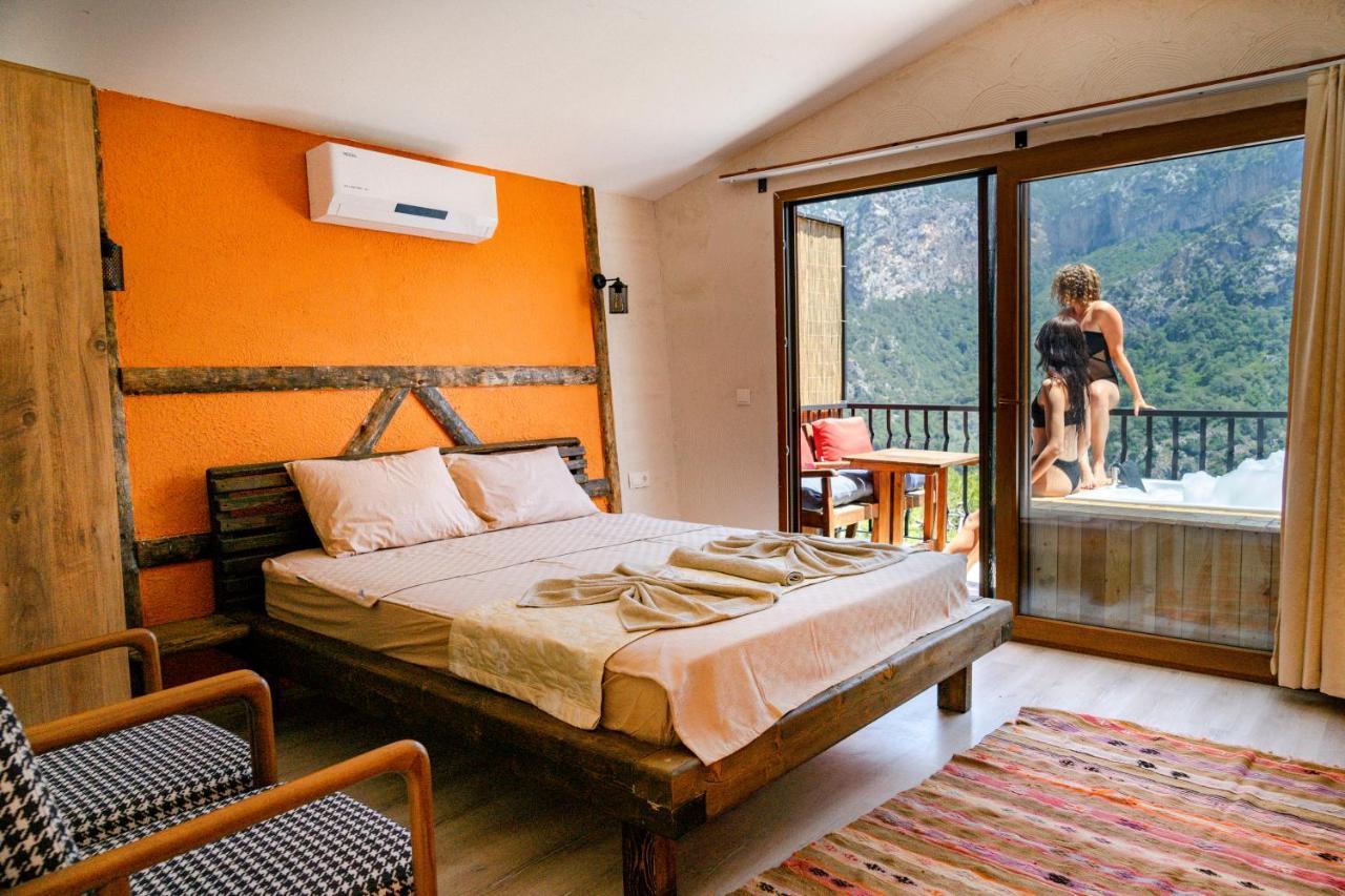 フェティエ Manzara Bungalow Bed & Breakfast エクステリア 写真