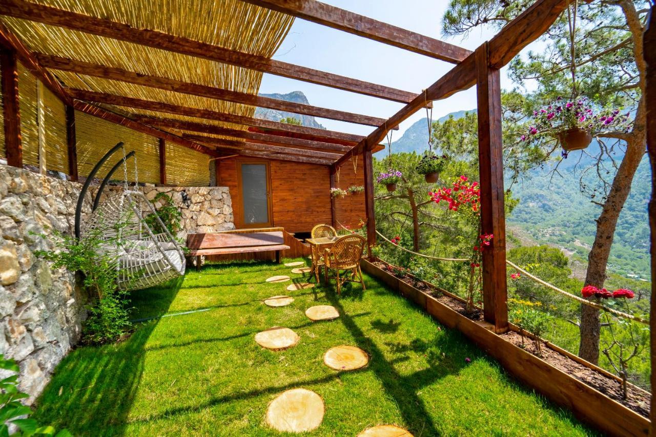 フェティエ Manzara Bungalow Bed & Breakfast エクステリア 写真