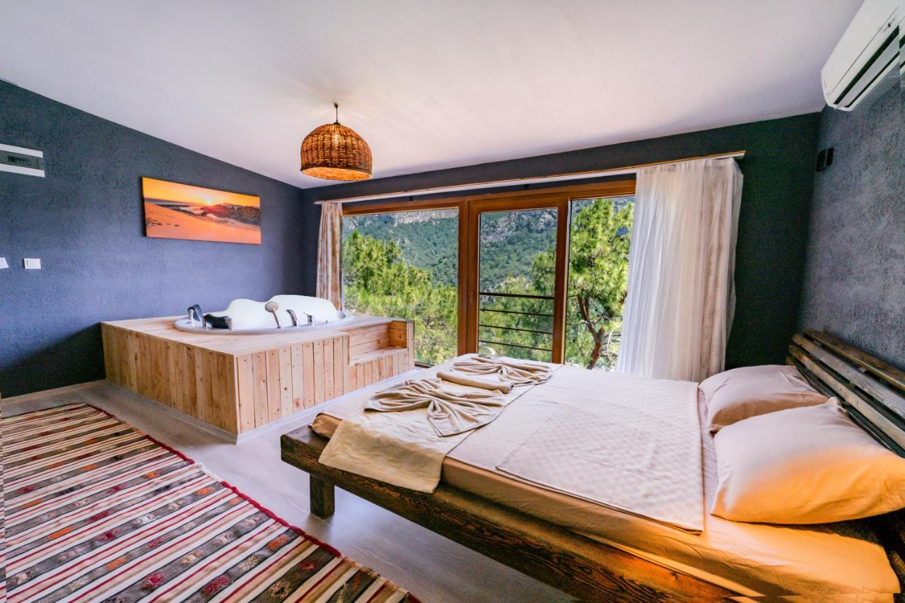 フェティエ Manzara Bungalow Bed & Breakfast エクステリア 写真