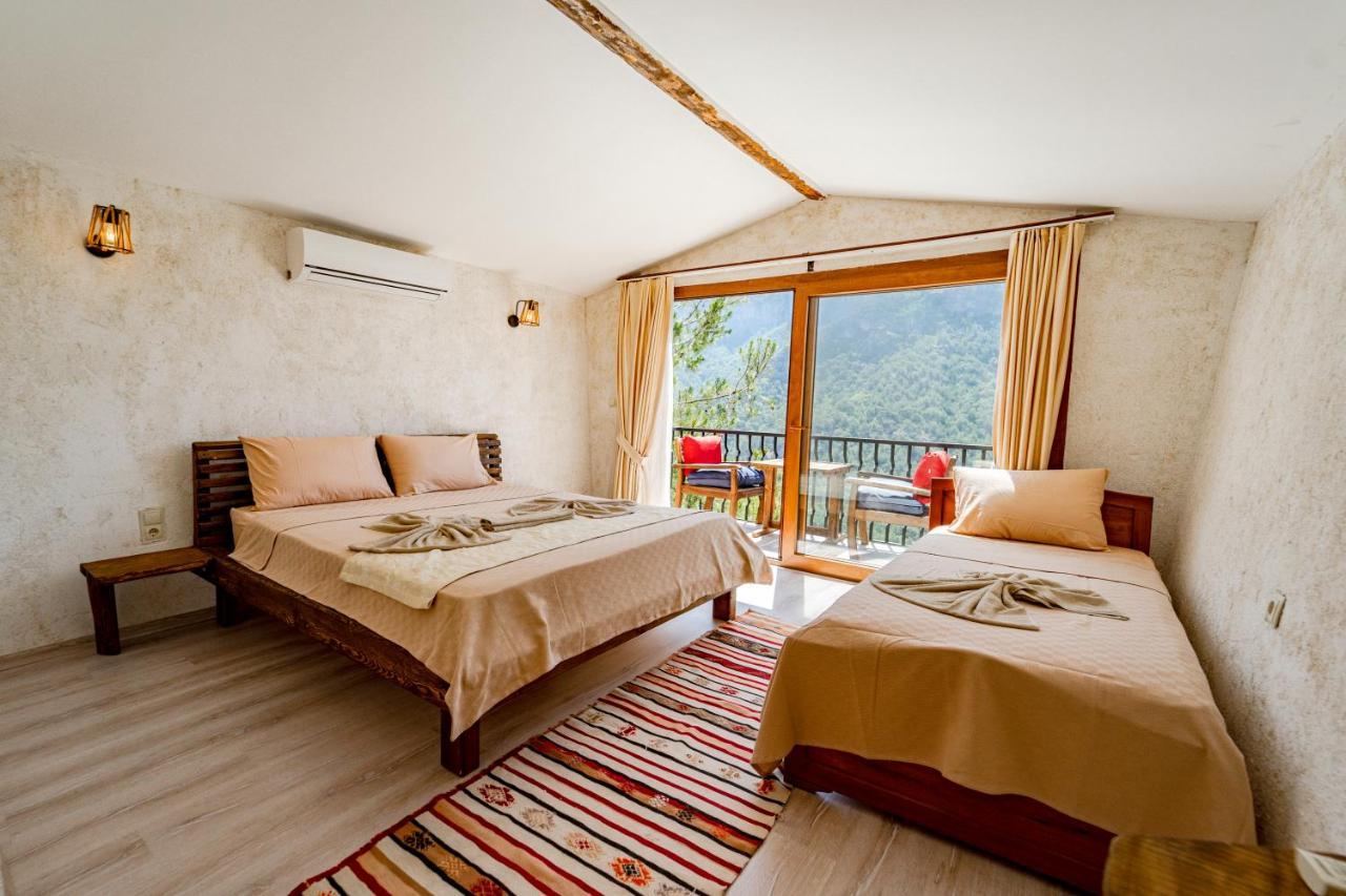 フェティエ Manzara Bungalow Bed & Breakfast エクステリア 写真