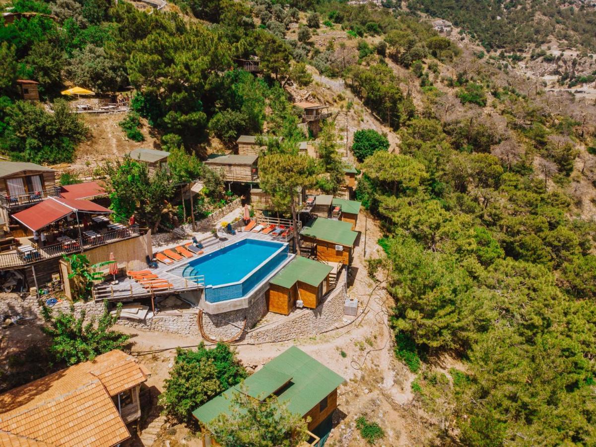 フェティエ Manzara Bungalow Bed & Breakfast エクステリア 写真