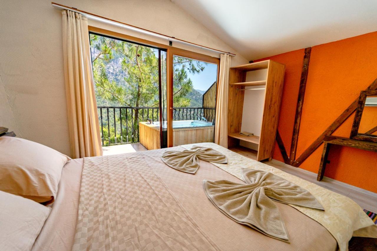 フェティエ Manzara Bungalow Bed & Breakfast エクステリア 写真